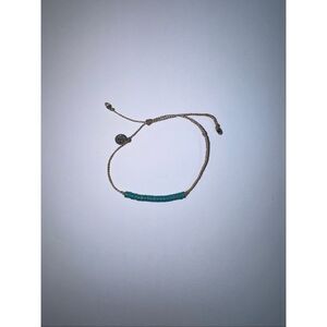 Pura Vida Teal Beaded Bracelet